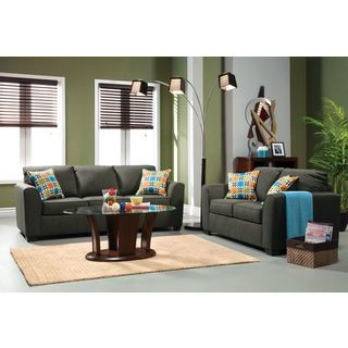 Furniture Of America Playan 2 piece Fabric Sofa And Loveseat Set