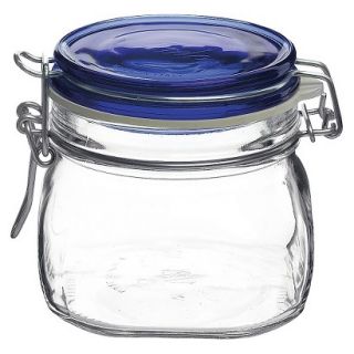 Bormioli Rocco Fido Canning Jar with Blue Lid .5L (Set of 12)