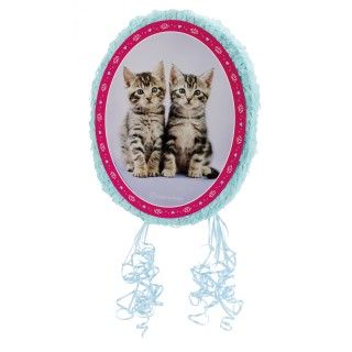rachaelhale Glamour Cats 18 Pull String Pinata