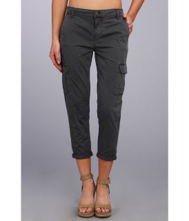 Calvin Klein Jeans Slim Cargo Crop Pant Womens Casual Pants (Gray)