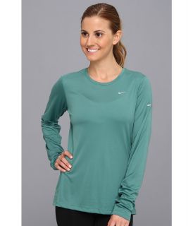 Nike Miler L/S Top Womens Workout (Green)