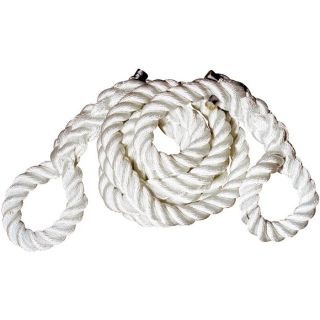 Hercules 2 1/2 Inch x 25ft. Nylon Tow Rope with Eyes, Model T8025E