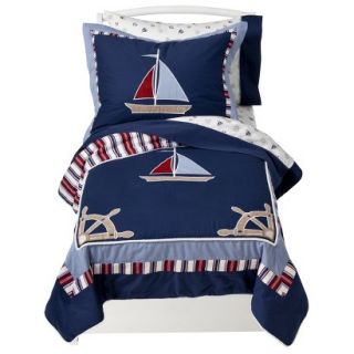 Nautical Nights 5 pc. Toddler Bedding Set