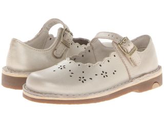 Clarks Kids Home Stitch Girls Shoes (Gold)