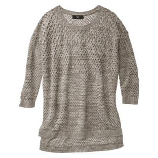 Mossimo Womens 3/4 Sleeve Sweater   Sandstorm L