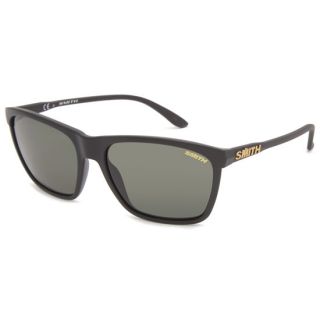 Delano Polarized Sunglasses Matte Black/Grey Green Polarized One Si
