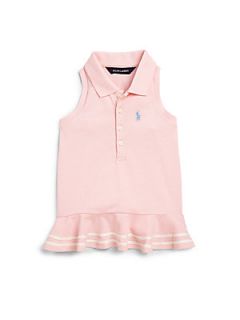 Ralph Lauren Toddlers & Little Girls Peplum Polo Shirt