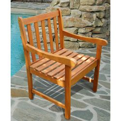 Outdoor Wood Nobi Armchair