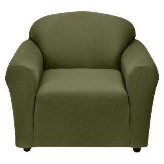 Jersey Chair Slipcover  Green