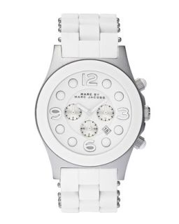 Pelly Chronograph Watch, White
