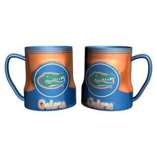 Boelter Brands NCAA 2 Pack Florida Gators Game Time Coffee Mug   Blue (20 oz)