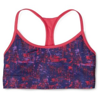 C9 by Champion Womens Reversible Print Compression Cami Bra   Pink/Blue S