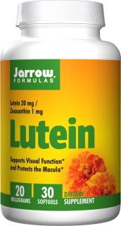 Jarrow Formulas   Lutein 20 mg.   30 Softgels