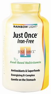Rainbow Light   Just Once Multivitamin Iron Free   120 Tablets