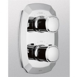 TOTO Guinevere Thermostatic Mixing Valve with One Way Volume Control Trim