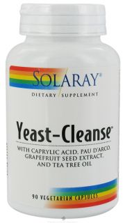 Solaray   Yeast Cleanse   90 Vegetarian Capsules