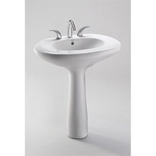 TOTO Ethos™ Design L Lavatory w/ SanaGloss (Sink Only)