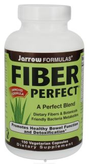Jarrow Formulas   Fiber Perfect A Perfect Blend   150 Vegetarian Capsules