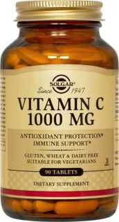 Solgar   Vitamin C 1000 mg.   90 Tablets