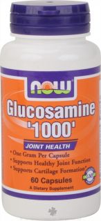 NOW Foods   Glucosamine 1000 mg.   60 Capsules