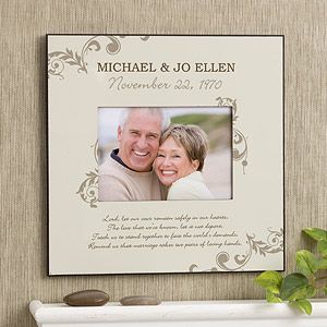 Personalized Picture Frames   Marriage Blessings