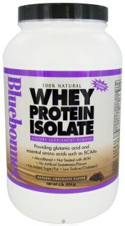 Bluebonnet Nutrition   100% Natural Whey Protein Isolate Powder Natural Chocolate Flavor   2 lbs.