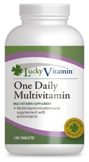 LuckyVitamin   One Daily Multivitamin   130 Tablets
