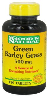 Good N Natural   Green Barley Grass 500 mg.   120 Tablets