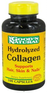 Good N Natural   Hydrolyzed Collagen For Hair Skin & Nails   100 Capsules