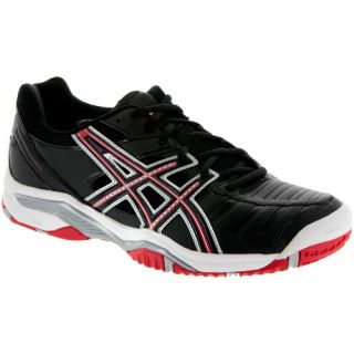 ASICS GEL Challenger 9 ASICS Mens Tennis Shoes Black/Fiery Red/Silver