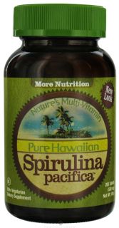Nutrex Hawaii   Pure Hawaiian Spirulina Pacifica Powder 500 mg.   200 Tablets (formerly Spirulina Tabs)