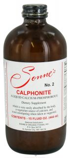 Sonnes   Calphonite Liquid Calcium Supplement #2   15 oz.