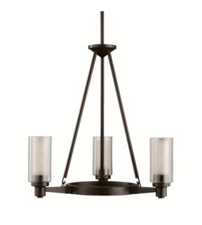 Circolo 3 Light Chandeliers in Olde Bronze 2343OZ