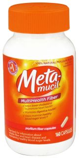 Metamucil   MultiHealth Psyllium Fiber   160 Capsules