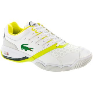 Lacoste Gravitate TE LACOSTE Mens Tennis Shoes White/Lite Green