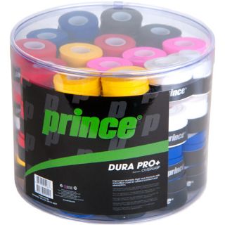 Prince DuraPro+ Overgrip Jar of 60 Prince Tennis Overgrips