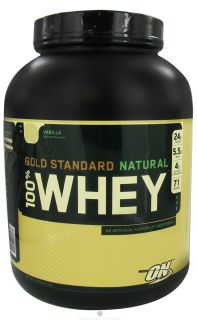 Optimum Nutrition   100% Whey Gold Standard Natural Protein Vanilla   5 lbs.
