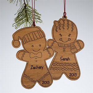 Personalized Christmas Ornaments   Gingerbread Cookie