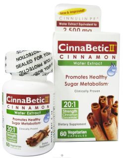 Hero Nutritional Products   Cinnabetic II   60 Capsules