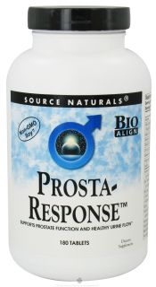 Source Naturals   Prosta Response   180 Tablets