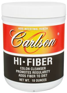 Carlson Labs   Hi Fiber Colon Cleanser Powder   16 oz.