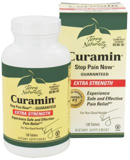 EuroPharma   Terry Naturally Curamin Extra Strength with BCM 95   120 Tablets