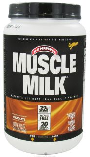 Cytosport   Muscle Milk Genuine Natures Ultimate Lean Muscle Protein Chocolate   2.47 lbs.