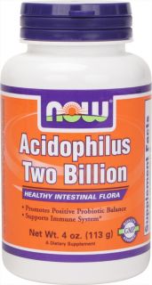 NOW Foods   Acidophilus 2 Billion   250 Capsules