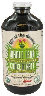 Lily Of The Desert   Organic Aloe Vera Juice Whole Leaf Concentrate   32 oz.