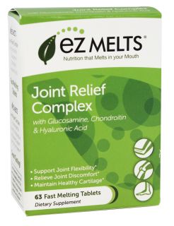 EZ Melts   Joint Relief Complex Tropical Lime Flavor   63 Tablets