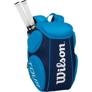 Wilson Tour Large Backpack Blue Molded Wilson Tennis Bags