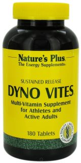 Natures Plus   Dyno Vites Sustained Release   180 Tablets