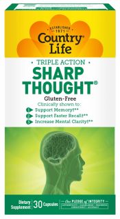 Country Life   Sharp Thought   30 Capsules
