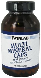 Twinlab   Multi Mineral Caps   180 Capsules